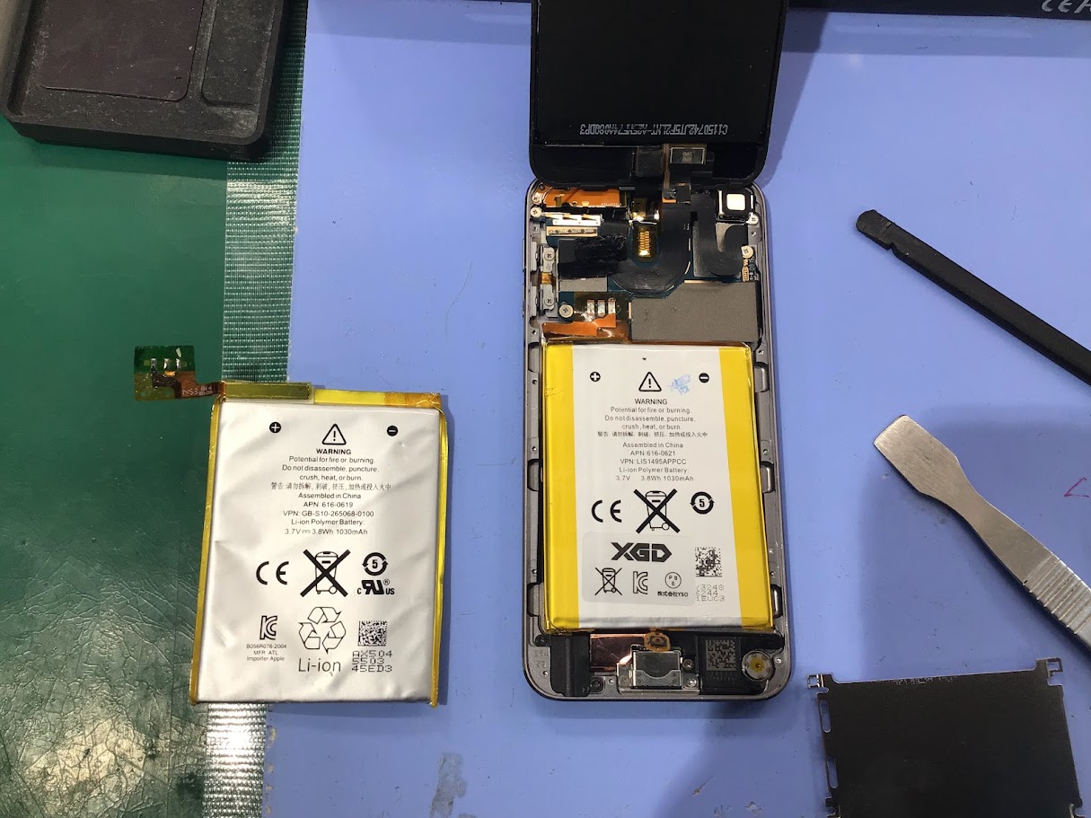 バッテリー交換ならデータそのまま修理可能なスマホ修理工房セレオ甲府店へ！